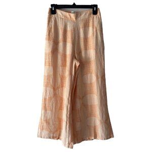 Joie 100% Linen Wide Leg Capris
